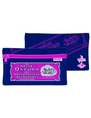 Oxford Colours Pencil Case - Pink